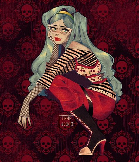 Monster High Ghoulia, Ghoulia Yelps, Monster H, Arte Monster High, Monster High Pictures, Moster High, Catty Noir, Monster High Art, Monster High Characters