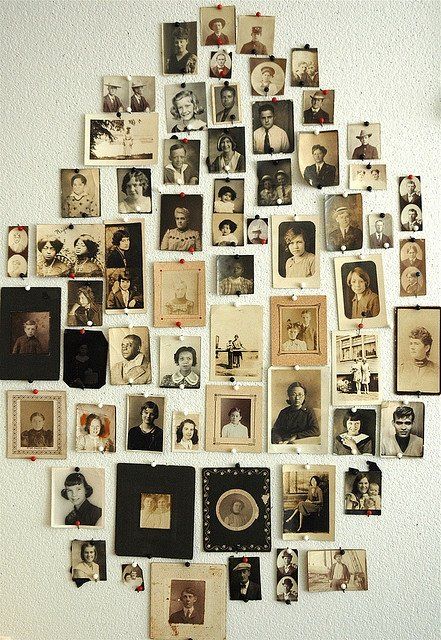 51 Display Ideas for Your Collections Photowall Ideas, Caravan Decor, Antique Pictures, Meaningful Art, Vintage Wall Decor, Antique Photos, Beautiful Wall, Photo Displays, Vintage Walls