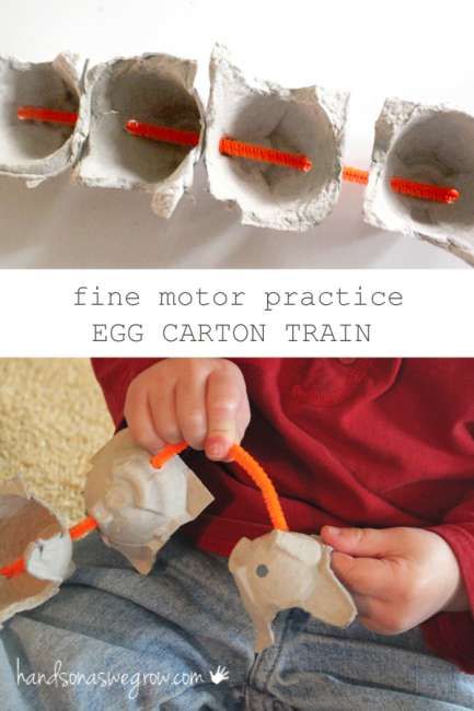 Fine Motor Activities For Toddlers, Toddler Fine Motor Activities, Fine Motor Activities For Kids, Egg Cartons, Fine Motor Skills Activities, Motor Skills Activities, Train Activities, Pipe Cleaners, Toddler Play