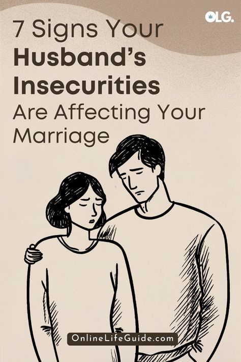 Feeling drained by your husband's insecurities? Learn to recognize the signs of insecurity in marriage and how they can impact your marital life. Discover practical insights to navigate these challenges and foster a healthier, more balanced marriage. Insecure Husband, Alone In Marriage, Insecure Men, Signs Of Insecurity, Feeling Drained, Toxic Relationship, Life Guide, Toxic Relationships, Warning Signs