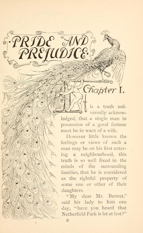 I've read Pride and Prejudice more than once, I've seen every movie adaptation of the book (and there are many) and I've even read books that either satirize P and/or follow the P time period and characters ("Pride and Prejudice with Zombies" was actually a fun read).    And yet I still find Jane Austen's story as beautiful and witty as ever.   ~Hugh Thomson’s Illustrated PRIDE & PREJUDICE~ Pride And Prejudice Quotes, Pride And Prejudice Book, Pride And Prejudice 2005, Jane Austen Novels, Pride Prejudice, Vintage Printable, Old Book, Reading Journal, Classic Literature
