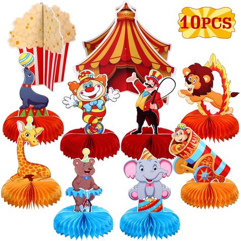 ISO REQUEST CARNIVAL CIRCUS THEME Price: $12.99 & FREE Returns + Coupon Save an extra 5% when you apply COUPON! #AD https://www.amazon.com/Outus-Centerpieces-Carnival-Party-Party-Favors-Decorations/dp/B0899QQGBC/ref=as_li_ss_tl?crid=RM5EY66VA4R&dchild=1&keywords=carnival+theme+party+decorations&qid=1597103601&sprefix=carnival+theme+,aps,227&sr=8-34&linkCode=sl1&tag=randiowsley-20&linkId=96c054b9ad56f6a8a4d16a4160d119af&language=en_US Circus Theme Centerpieces, Circus Party Centerpieces, Circus Centerpieces, Carnival Centerpieces, Kids Party Centerpieces, Carnival Party Favors, Carnival Theme Party, Carnival Party Decorations, Circus Party Decorations