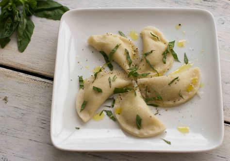 Homemade and gluten free perogies are a bit of work, but oh so worth it! Allergy friendly, gluten free, corn free, and soy free. These little guys are delicious! Gluten Free Perogies, Gluten Free Comfort Food, Gluten Free Dough, Great Vegan Recipes, Low Histamine, Gluten Free Recipes For Dinner, Gluten Free Dinner, Gluten Free Oats, Vegetarian Recipes Easy