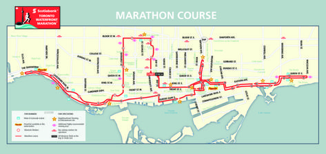 Marathon Information - Scotiabank Toronto Waterfront Marathon Toronto Waterfront Marathon, 2023 Vision, Route Map, Last Month, Vancouver, Toronto, Vision Board, Running