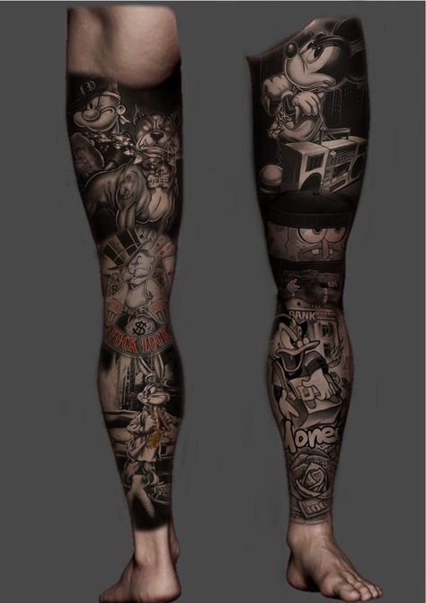 Roman Leg Sleeve Tattoo, Viking Leg Sleeve Tattoo Men, Viking Leg Tattoo Men, Full Leg Sleeve Tattoo Male, Leg Sleeve Tattoo Male Design, Full Leg Tattoo Men, Tattooing Inks, Thigh Tattoo Men, Animal Tattoos For Men