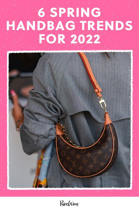 The Only 6 Spring Handbag Trends You Need to Know for 2022 – PureWow Mob Wife Aesthetic, Handbag Trends, Wife Aesthetic, Spring Handbags, Dress Purse, The Mob, Vintage Revival, Mob Wife, Pearl Bag