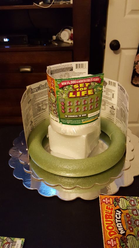 Lottery Ticket Birthday Cake, Lottery Ticket Cake, Lottery Ticket Gift, Casino Birthday Party, Homemade Birthday Gifts, 70 Birthday, Casino Birthday, Lottery Ticket, Big Brothers