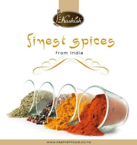 Spices‬ add the amalgamation of ‪flavor‬ ‪aroma‬ & ‪‎health‬ to your ‪food‬‪ ‎Kashish‬ ‪International‬ ‪takes‬ ‪‎utmost‬ care in selecting the ‪best‬‪ organically‬ ‪ ‎grown‬ spices that are brought to you from their ‪native‬‪ land‬. Spices ‪‎Importers,‬ Spices ‪‎Supplier‬, ‪Auckland‬ ‪‎New Zealand‬ To know more and order spices visit the link  http://kashishfood.co.nz/spices.html Powder Photography, Organic Food Packaging, Spices Photography, Organic Packaging, Creative Advertising Design, Spice Shop, Black And White Art Drawing, Beautiful Wallpapers Backgrounds, Food Packaging Design