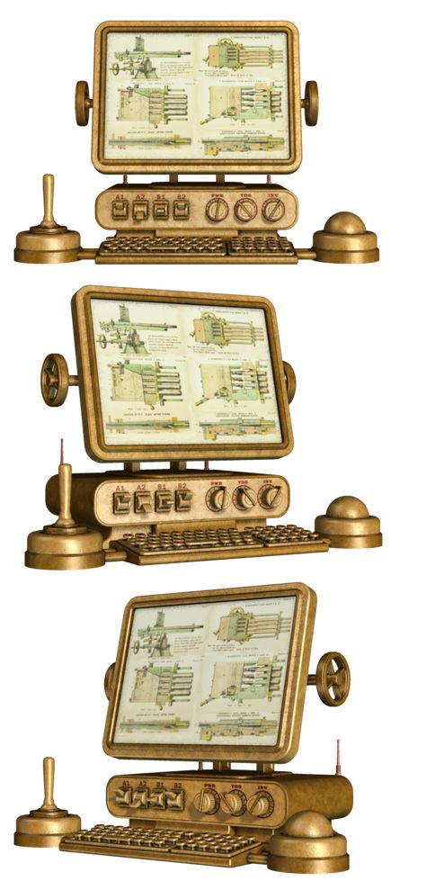 Steampunk Computer, Computer Png, Steampunk Interior, Firefly Serenity, Horror Themes, Shabby Chic Interiors, Speculative Fiction, Alternate History, Industrial Art