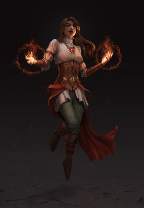 ArtStation - Alicia, Dennis van Kessel Female Wizard, D D Classes, D&d Minis, Fantasy Wizard, Dnd Races, Character Portrait, Female Character Concept, Fantasy Sci Fi, Ambient Occlusion