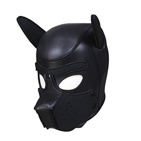 Puppy Mask, Adults Games, Role Play Costume, Dog Mask, Color Pad, Head Mask, Neoprene Rubber, Puppy Play, Mens Costumes