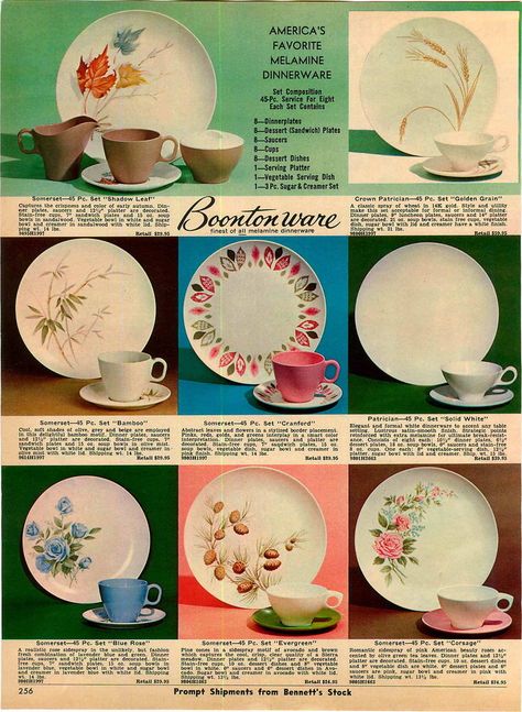 1965 PAPER AD Dishes Melamine Dinnerware Blue Rose Golden Grain Boontonware Ethan Allen Furniture, Melamine Dishes, Vintage Dishware, Blue Dinnerware, Melamine Dinnerware, Vintage Dinnerware, Ball Jars, Vintage Radio, China Patterns