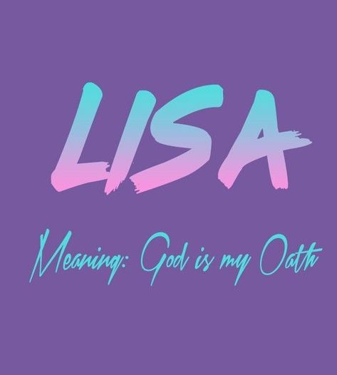 Lisa Name Wallpaper, Lisa Name, Metaphysical Spirituality, Baby Names And Meanings, Purple Wallpaper Iphone, Kenny Chesney, Redhead Beauty, Name Wallpaper, Say My Name