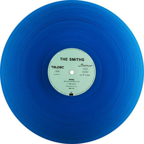 The Smiths Vinyl, Smiths Vinyl, Y2k Profile, Y2k Profile Picture, Vinyl Aesthetic, Blue Disc, Circle Painting, The Smiths, Aesthetic Y2k