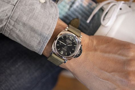 Review: The Panerai Luminor Due 38 Panerai Luminor Quaranta, Panerai Luminor Due 38, Watch Aesthetic, Panerai Straps, Panerai Luminor Marina, Luminor Marina, Small Watch, Panerai Watches, Panerai Luminor