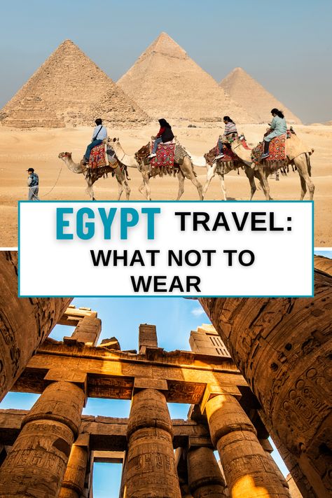 Wondering what to wear in Egypt? This guide covers the dos and don'ts of dressing in a Muslim-majority country. Learn how to dress modestly, avoid unwanted attention, and respect the local culture. Perfect for female travelers looking to blend in and stay comfortable! What To Wear In Egypt, Trip To Egypt, What Not To Wear, Dos And Don'ts, On Beach, Planning A Trip, Female Travel, The Locals, Beach Vacation