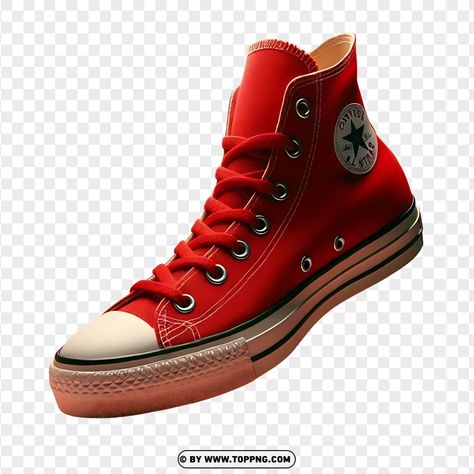 Red Shoes Icon, Shoe Png, Red Transparent Png, Brown Converse Png, Red Converse Png, Red High-top Textile Sneakers, Shoes Png, Red Sneakers, Nike