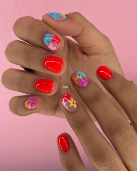 Luminary Nail Systems | “It always seems impossible until it's done" . @cindypaola.nails 🤍 . #springmani #springnails #springflorals #floralnails #floralmani… | Instagram Structured Manicure, Gel Polish Application, Gel Application, Bright Summer Nails Designs, Buttered Corn, Bright Summer Nails, Nice Hair, Summery Nails, Bright Nails