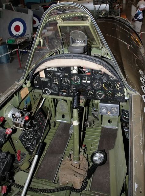 p-47 cockpit | UK Airshow Review Forums • P47-D Cockpit Detail P47 Thunderbolt, Luftwaffe Planes, P 47 Thunderbolt, Wwii Airplane, Aircraft Parts, Wwii Fighters, Aircraft Interiors, Cienfuegos, Ww2 Planes