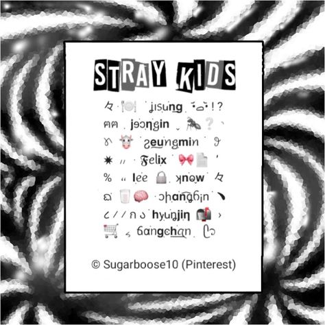 Straykids Username Ideas, Kpop Usernames Ideas Skz, Skz Username Ideas, Stray Kids Username Ideas, Cute Bios, Name Symbols, Cute Text Symbols, Ig Bio, Stylish Text