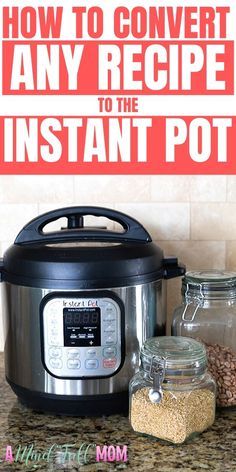 If you are trying to figure out how to convert your favorite recipes into Instant Pot success, I have the formulas to follow! This guide will show you how to adapt MOST recipes for Instant Pot cooking. Included a FREE Downloadable Instant Pot Conversions Chart to keep on hand! Now you are well on your way to making your favorite classic recipes in the Instant Pot. Recipes For Instant Pot, Electric Pressure Cooker Recipes, The Cheesecake Factory, Best Instant Pot Recipe, Electric Pressure Cooker, Instant Recipes, Easy Instant Pot Recipes, Instant Pot Dinner Recipes, Think Food