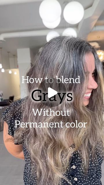 Natural Grey With Lowlights, Griege Brown Hair, Lived In Grey Hair, Gray Toner Formula, Grey Formula Shades Eq, Mushroom Brown Vs Ash Brown Hair Color, 7 Ash Hair Color, Different Shades Of Grey Hair, Curly Hair Grey Blending