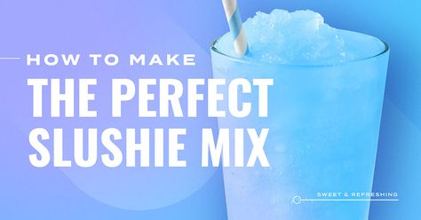 Vodka Slush Recipe, Adult Slushies, How To Make Syrup, Diy Syrup, Summertime Sangria, Slushy Machine, Vodka Slush, Frozen Drink Machine, Slushy Drinks