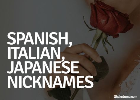 While some people steer away from pet names and nicknames, most of us love to use a specific term of endearment with our significant others. I.. Japanese Nicknames, Girl Pet Names, Pet Names For Boyfriend, Future Boyfriend Quotes, Names For Girlfriend, Nicknames For Boyfriends, Names For Boyfriend, Cute Nicknames