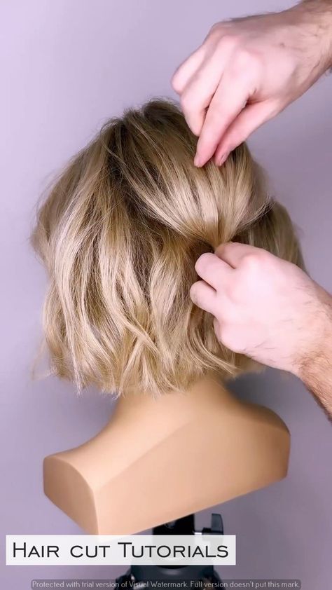 To 20 Hairstyles for Short Hair | If you’re looking for easy, step by step hair tutorials to teach you how to braid your bob, lob, or shoulder length hair, we’re sharing a mix of casual half up half down styles and formal updos you’ll love. From school and work, to weddings and galas, to causal day to day looks, these ideas are easy and stylish all wrapped into one. #ColoredHairTrend2025 #KawaiiHairstyles #ImpressiveStyles #HairGoals #HairFashion #HairInspiration #HairTrends2025 Short Hair Updo Tutorial, Unicorn Hair Color, Choppy Hair, Short Choppy Hair, Kawaii Hairstyles, Short Hair Updo, Best Short Haircuts, Short Hair Styles Easy, Short Styles