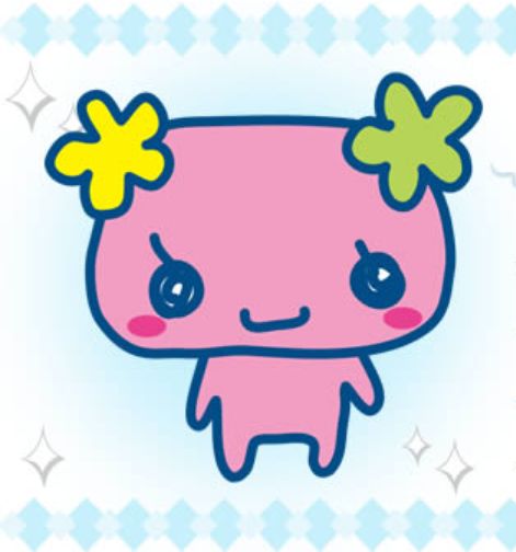 Violetchi (known as Flowertchi (ふらわっち Furawatchi) in Japan and in the anime) is an adult character that debuted on the Keitai Kaitsuu Tamagotchi Plus in Japan and on the Tamagotchi Connection Version 2 internationally. One of her most defining traits is her localization color-change, and, in general, large number of designs. Tamagotchi Matching Pfp, Tomagatchi Icon, Tamagochi Character, Tomogatchi Characters, Tamagotchi Nails, Tamagotchi Drawing, Tamagotchi Icon, Tamagotchi Characters, Tamagotchi Connection