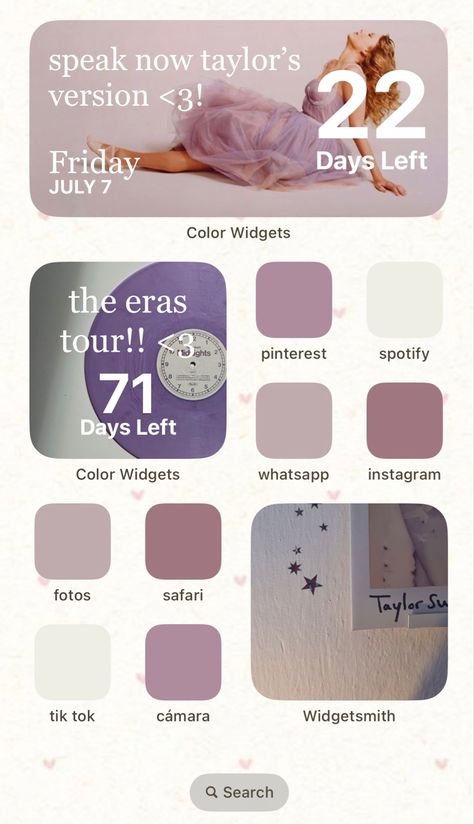 Taylor Swift Phone Theme, Layout Phone, Friday Day, Wallpapers Ideas, Fall Bedroom Decor, Home Lock Screen, Iphone Ideas, Screen Wallpapers, Widget Ideas