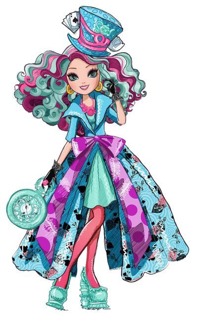 Madeline Hatter, To Wonderland, Chica Cool, Raven Queen, Monster High Characters, Cute Monsters, Ever After High, High Art, Monster High Dolls