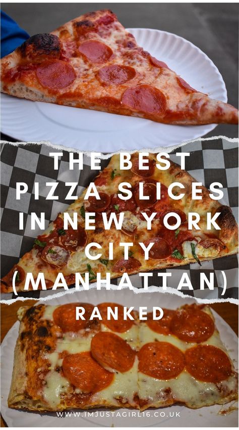 Best Pizza In Nyc, New York City Attractions, Ny Pizza, Midtown Nyc, New York City Christmas, New York City Guide, New York Pizza, New York City Vacation, New York Vacation