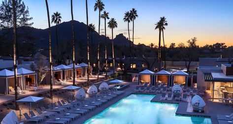 7 Destinations Perfect For Black Bachelorette Parties - Essence Bungalow Resorts, Scottsdale Resorts, Trendy Hotels, Camelback Mountain, Park Hyatt, Conde Nast Traveler, Luxury Resort, Resort Spa, Hotels And Resorts