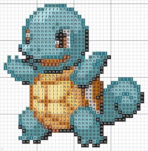 Pokémon Minecraft, Squirtle Cross Stitch, Minecraft Hotel, Pixel Art Dragon, Sewing Hobbies, Marvel Pokemon, Piece Quilting, Pokemon Cross Stitch Patterns, Pokemon Cross Stitch