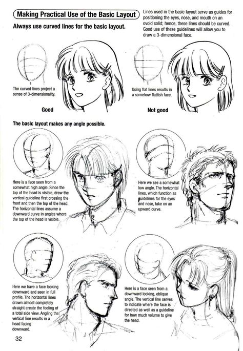 Character Drawing Face, Anime Art Books, Storyboard Drawing, How To Draw Manga, How To Draw Anime, Manga Tutorial, 90 Anime, Drawing Tutorial Face, Draw Manga