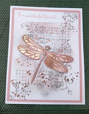 Shabby Chic Cards Handmade, Shabby Chic Birthday, Chic Birthday, Dragonfly Dreams, Shabby Chic Cards, Masculine Birthday Cards, Bee Cards, Butterfly Cards, Stamping Up Cards