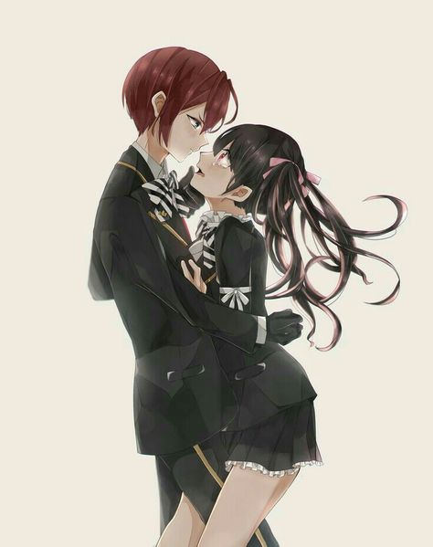 Riddle X Mc, Twisted Disney, Disney Villains Art, Anime Couple, Anime Boyfriend, Cute Anime Wallpaper, Pose Reference Photo, Ensemble Stars, Anime Ships