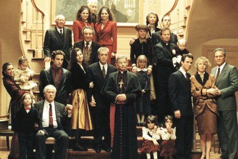 Corleone Family, The Godfather Part Iii, Talia Shire, John Savage, Old School Movies, Michael Corleone, Godfather Movie, Joe Mantegna, Andy Garcia