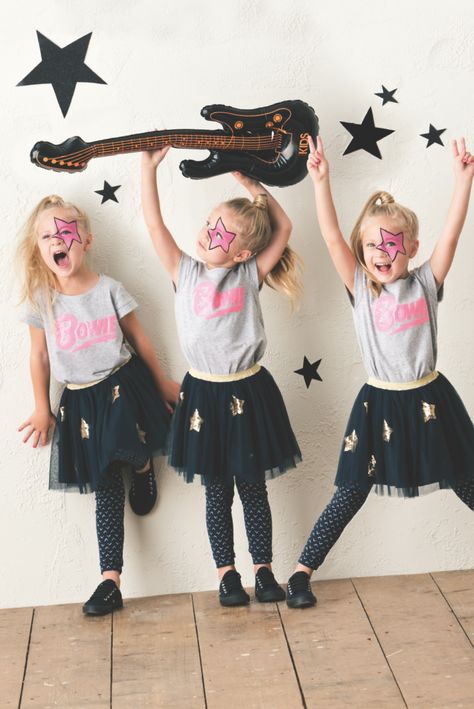 COTTON ON KIDS - WE WILL ROCK YOU! http://shop.cottonon.com/shop/kids/girls/?page=1#girls-new-arrivals #KidsFashionRock Rockstar Costume Diy, Kids Rockstar Costume, Disfraz Rock And Roll, Star Fancy Dress, Rockstar Costume, Pop Star Costumes, Rock Costume, Rock N Roll Dress, Rock Star Costume