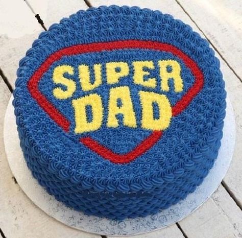 Super Dad Cake, Father's Day Cakes, Birthday Cake For Father, Father's Day Cake, Sports Themed Cakes, Birthday Cake For Husband, Dad Birthday Cakes, Barbie Doll Cakes, Cake For Husband