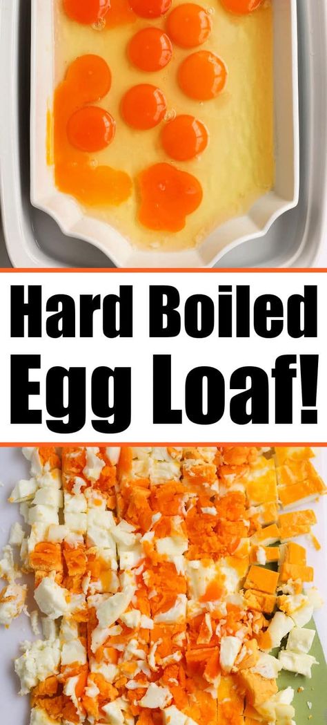 No peel hard boiled eggs in the oven are all the rage! Make a hard boiled egg loaf for egg salad sandwich or potato salad like now. Oven Baked Eggs For Egg Salad, No Peel Hard Boiled Eggs, Hard Boiled Eggs In Oven, Oven Boiled Eggs, Boiled Eggs In The Oven, Eggs In The Oven, Making Potato Salad, Egg Loaf, Oven Baked Eggs