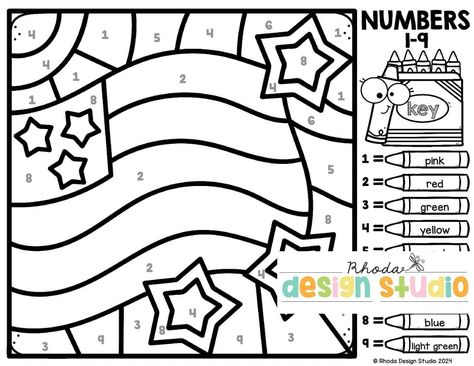 Free 4th of July Color by Number Worksheets 4th Of July Worksheets, July Worksheets, Worksheet Coloring, Number Worksheet, July Colors, Summer Printables, Math Practice, Addition Worksheets, Letter Worksheets