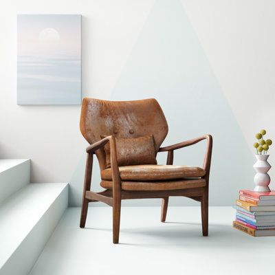 Leather Wingback Chair, Tufted Armchair, Leather Wingback, Living Room Arrangements, Rustic Bench, Tufted Arm Chair, Upholstered Accent Chairs, Living Room Furniture Chairs, Wood Arm Chair