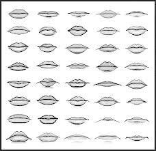 types of lips - Shapes Skitse Bog, Modeling Poses, Mouth Drawing, Drawing Hands, 얼굴 드로잉, Drawing Hair, Drawing Eyes, 얼굴 그리기, Lip Shapes