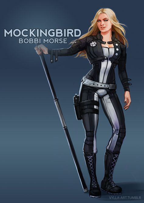 Mockingbird Marvel, Bobbi Morse, Young Avengers, New Avengers, Marvel Vs Dc, Marvel Comics Art, Marvel Girls, Marvel Women, Superhero Design