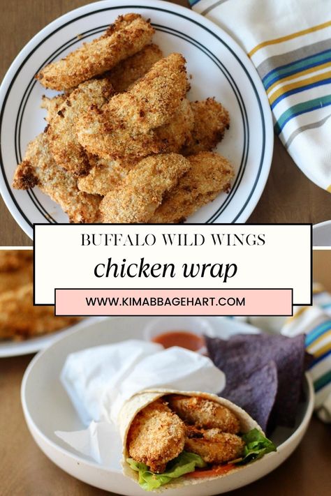 Craving that Buffalo Wild Wings kick? Try this Chicken Wrap! Tender, spicy chicken strips, and crisp veggies all wrapped up for a flavor-packed bite. Easy to make and even easier to devour. Buffalo Wild Wings Chicken, Spicy Chicken Strips, Chicken Wrap Recipe, Flavored Chicken, Avocado Blt, Wings Chicken, Buffalo Chicken Wraps, Chicken Wrap Recipes, Crispy Chicken Tenders