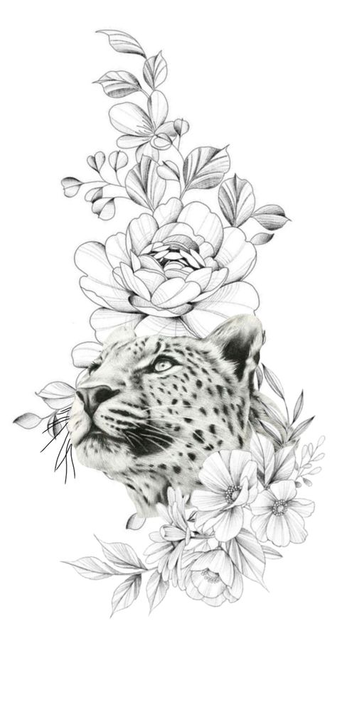 Leopard Tattoo Design For Women, Black Mamba Tattoo, Tigres Tattoo, Cheetah Tattoo, Leopard Tattoo, The Black Mamba, Jaguar Tattoo, Light Drawing, Tattoo 2024