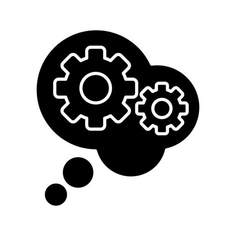 Reasoning black glyph icon. Draw conclusions. Deductive and inductive reasoning. Critical thinking. Constructive explanation. Silhouette symbol on white space. Vector isolated illustration Conclusions For Project, Critical Thinking Illustration, Conclusion For Project, Change Symbol, Inductive Reasoning, Space Vector, Drawing Conclusions, Glyph Icon, White Space