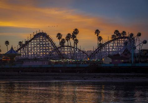 Boardwalk Tattoo, University Of California Santa Cruz, Poster Elements, Uc Santa Cruz, Santa Cruz Boardwalk, Santa Cruz Beach Boardwalk, Horror Aesthetic, Santa Cruz Beach, Usa People